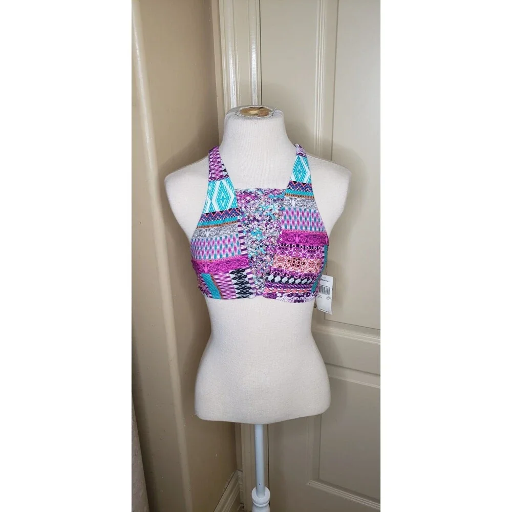 Raisins bikini top, size medium, new